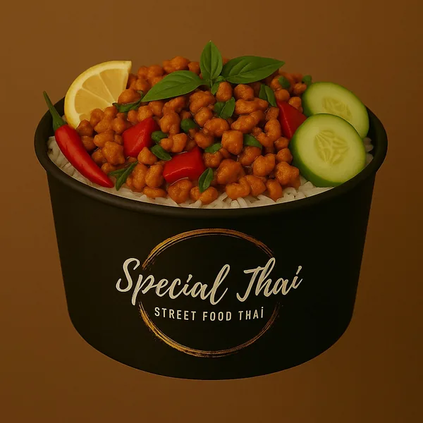 Poulet Basilic Thaï — Special Thaï, restaurant thaï halal à La Verrière