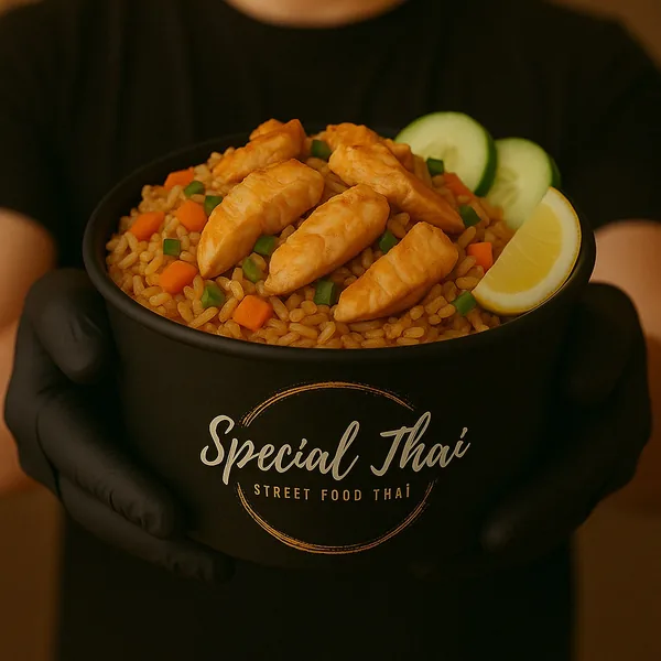 Kao Pat au poulet — Special Thaï, restaurant thaï halal à La Verrière