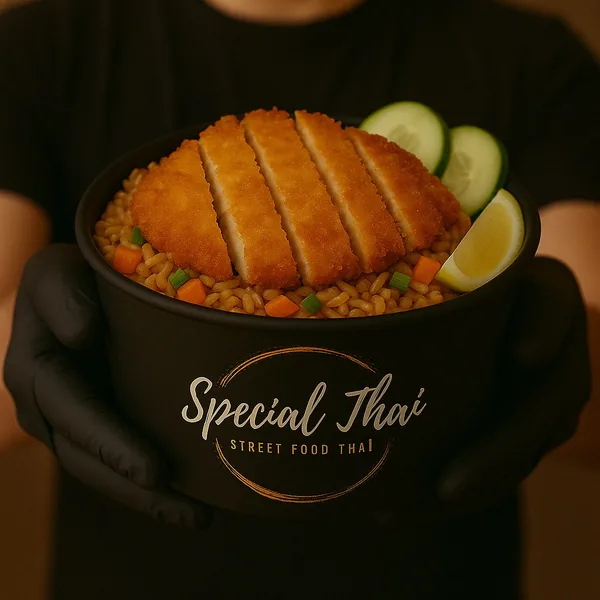 Kao Pat Spécial (Poulet Pané) — Special Thaï, restaurant thaï halal à La Verrière