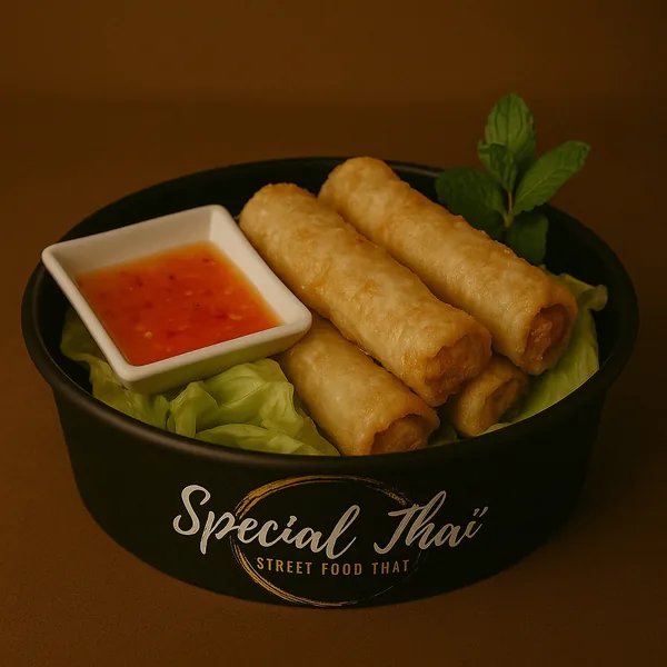 Nems au poulet — Special Thaï, restaurant thaï halal à La Verrière