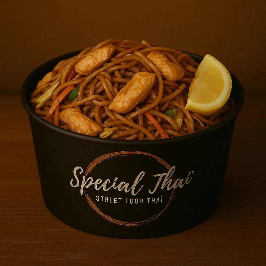 Nouilles poulet — Special Thaï, restaurant thaï halal à La Verrière