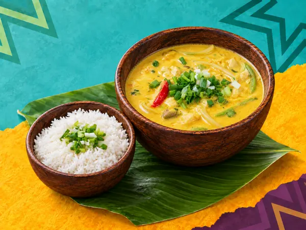 Poulet curry jaune (yellow curry) — Special Thaï, restaurant thaï halal à La Verrière