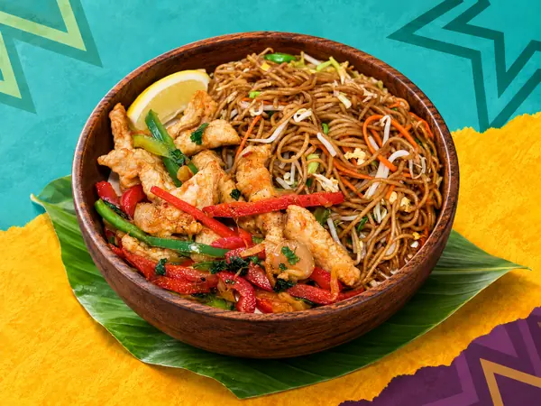 Nouilles sel poivre — Special Thaï, restaurant thaï halal à La Verrière