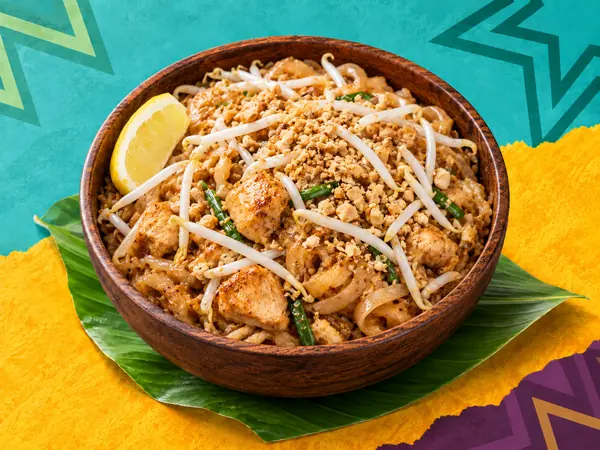 Pad Thaï poulet — Special Thaï, restaurant thaï halal à La Verrière