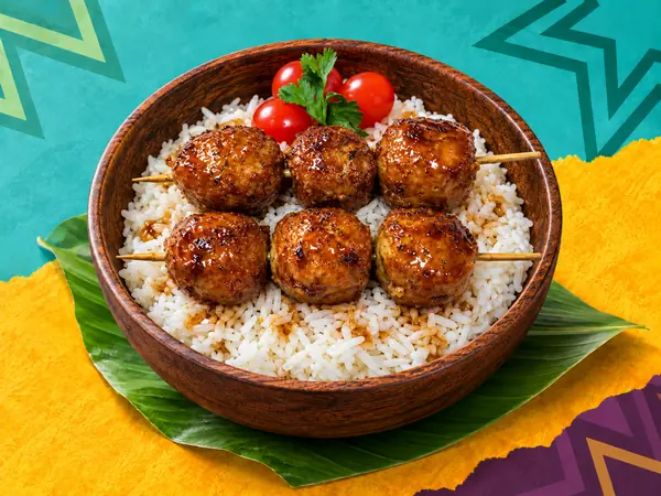 Boulettes de poulet — Special Thaï, restaurant thaï halal à La Verrière